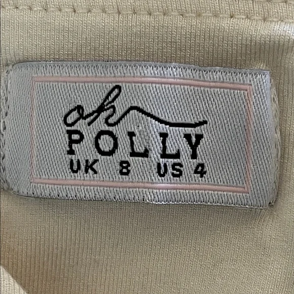 Oh Polly Cream Maxi Dress - Picture 10 of 11